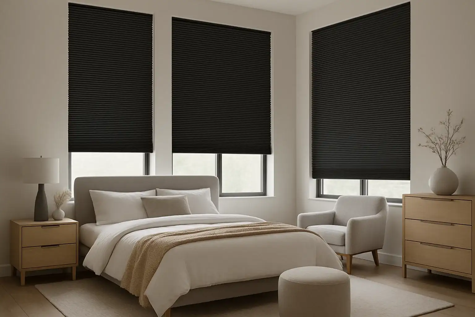 Honeycomb blinds by Convenient Blinds