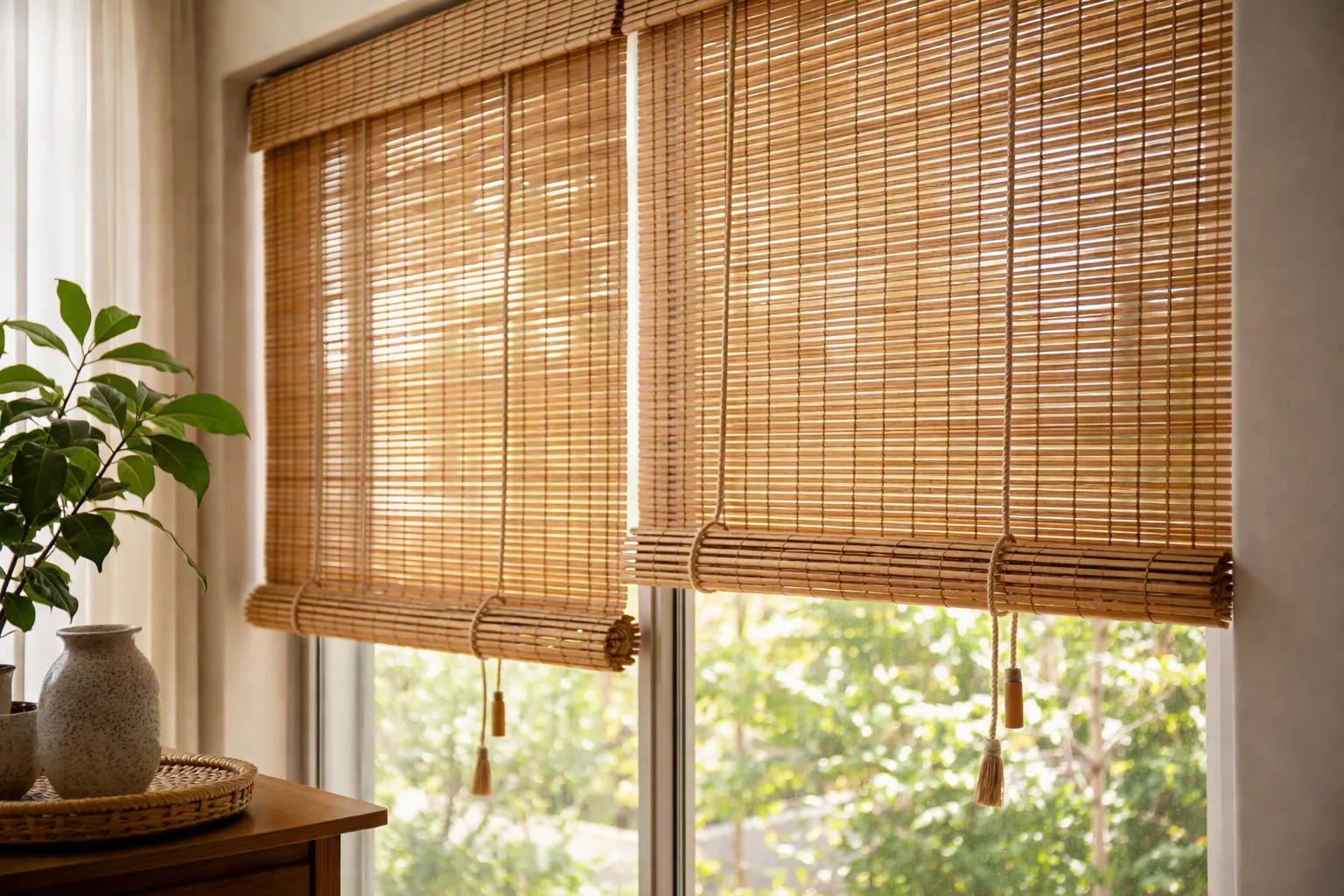 bamboo blinds - How to Install Bamboo Blinds for a Natural Look in Your Home | Convenient Blinds