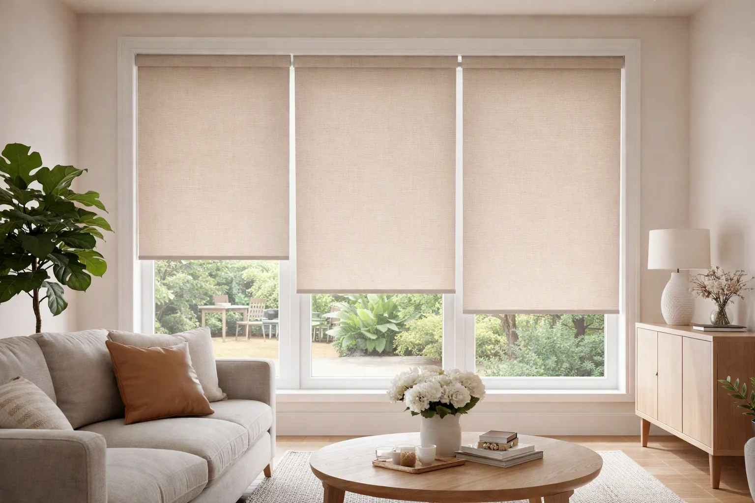 roller blinds - How to Maximize Light with Roller Blinds in Your Living Room | Convenient Blinds